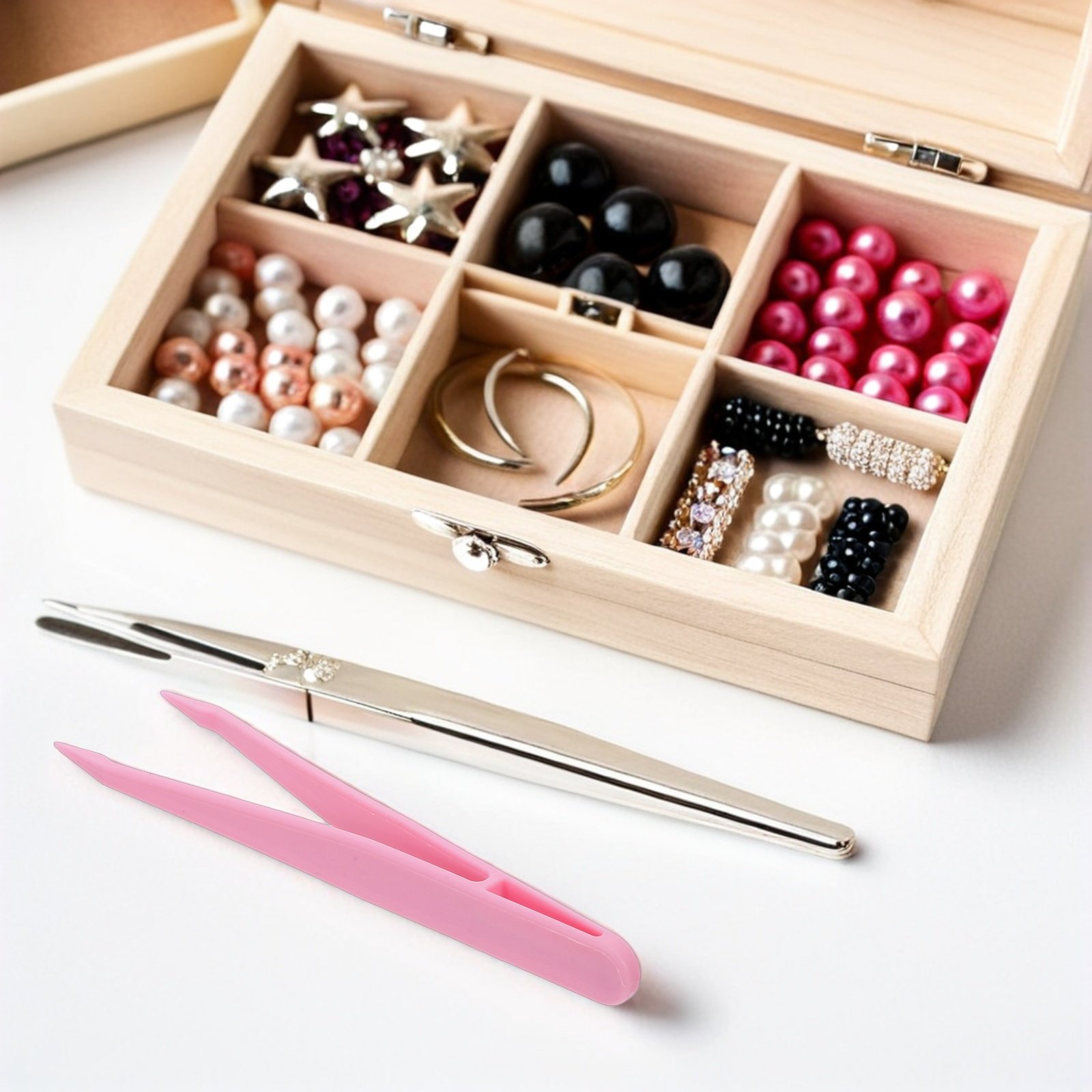 Art Craft For Preschoolers - 20 stuks plastic pincetten voor kleuters