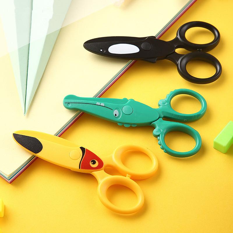 Art Craft For Preschoolers - 3 stuks kinderschaartjes van plastic, schattige