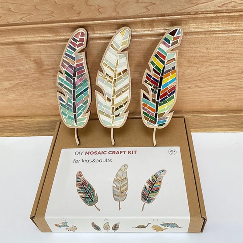 Art Craft Hobbies - DIY-materiaalpakket Mozaïek Vierkant Glas Multi Color