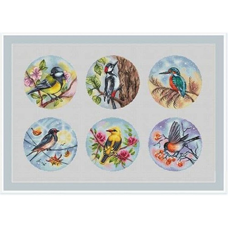 Art Craft Hobbies - 5725 Kruissteeksets Kruissteekschilderijen 14ct 18ct Stich