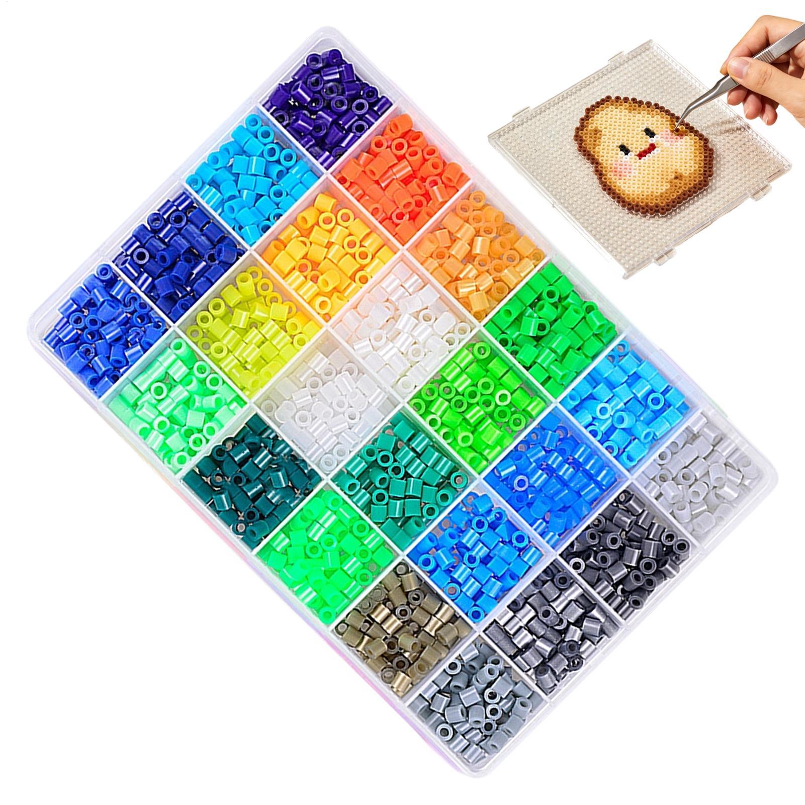 Art Craft Workshop - Melty Beads 24-kleuren doe-het-zelf knutselbenodigdheden Pixel