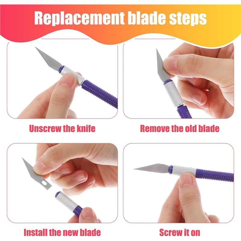 Art Craft Knife - 【NU KORTING】 Exacto Knives Bulk 64-delige