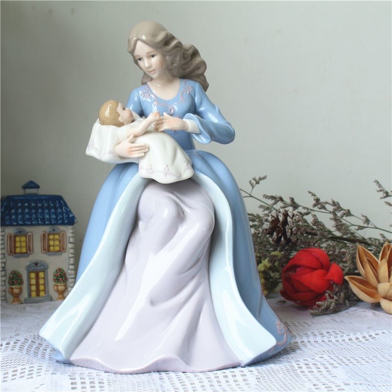 Art Craft Mother'S Day - xx-Europe Moeder Kind Keramische Beeldjes Ornamenten