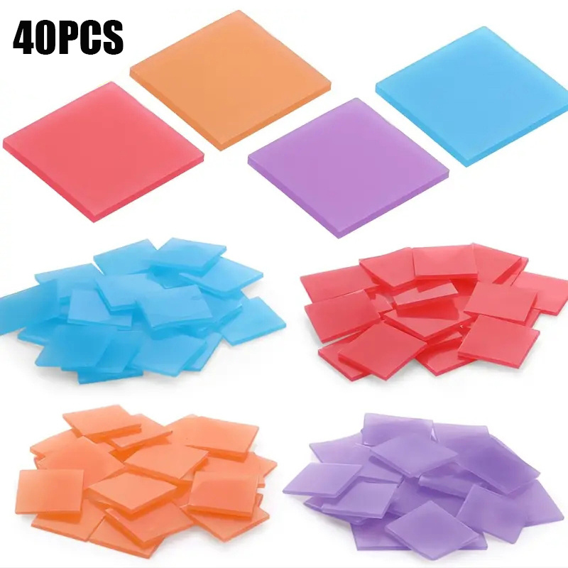 Art Craft Clay - 40 stuks diamantschilderwas, nagelkunstwas, doe-het-zelf diamantschilderij