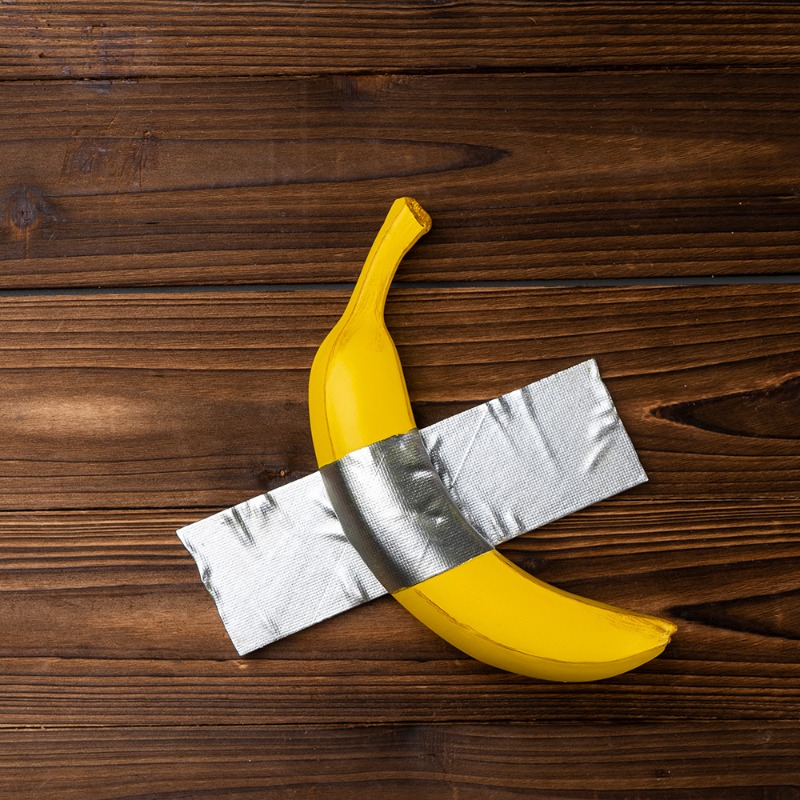 Art Craft Decoration Ideas - Creatieve zelfklevende bananenhanger muurdecoratie hars kunst