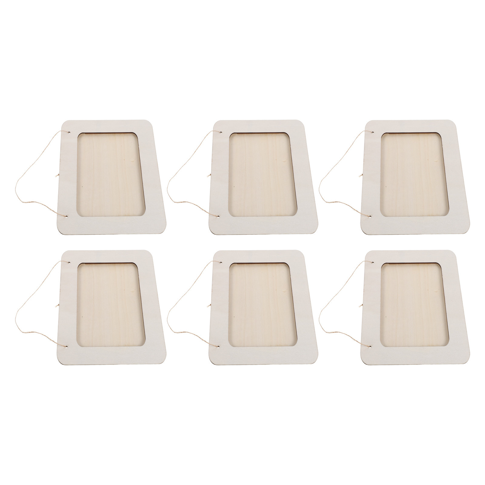 6 stuks houten fotolijsten 15  - Art Craft Activities For Preschoolers recensie en prijs