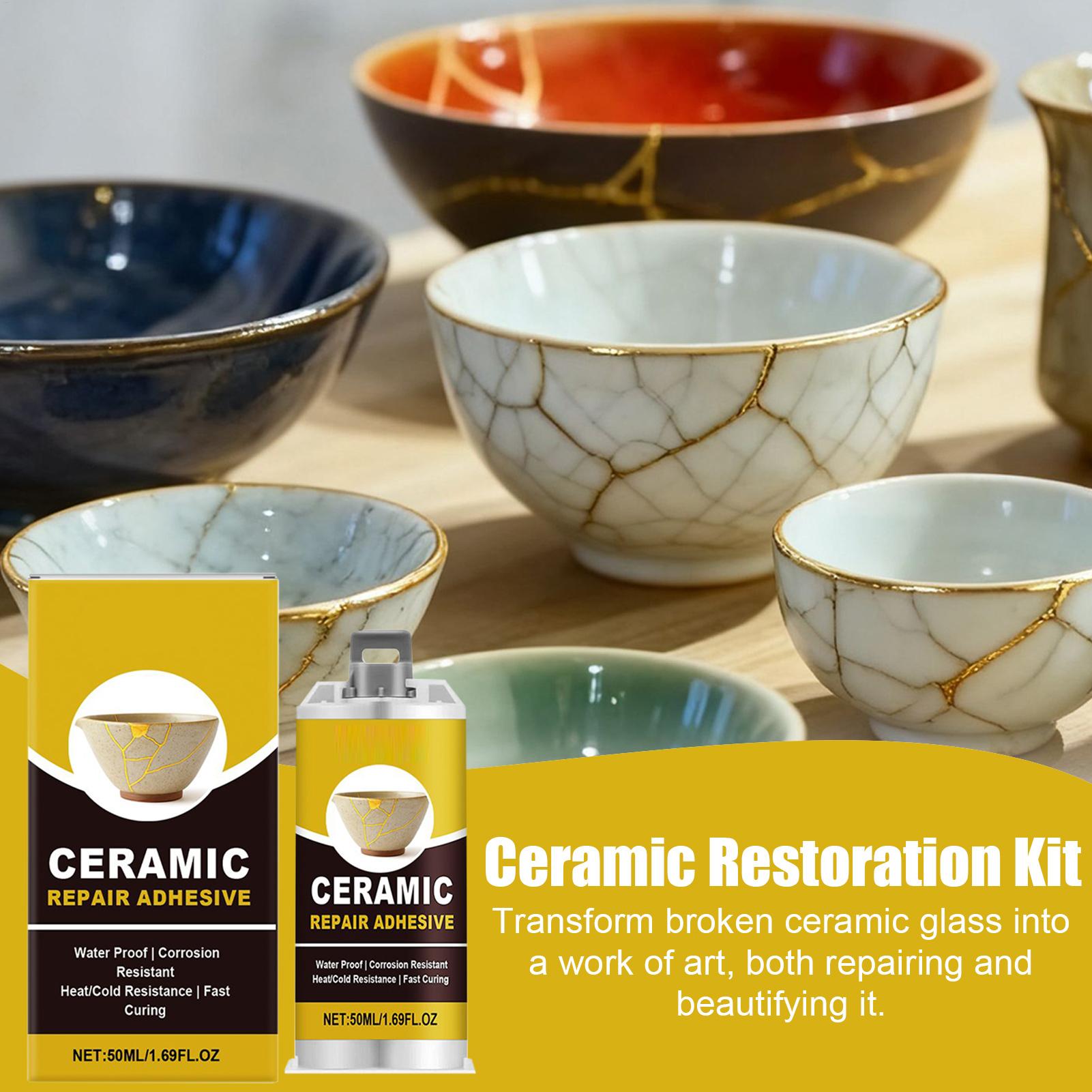 Goudkleurige lijm voor keramie - Art Craft Workshop recensie en prijs