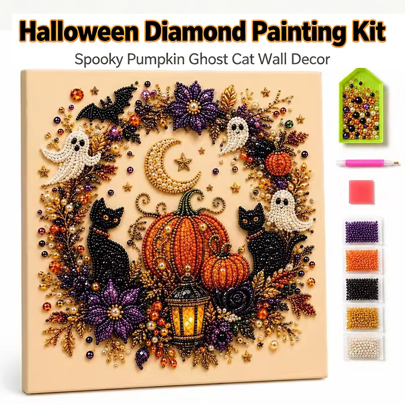 @Halloween Ghost Pearl Art Kit - Art Craft Adult recensie en prijs