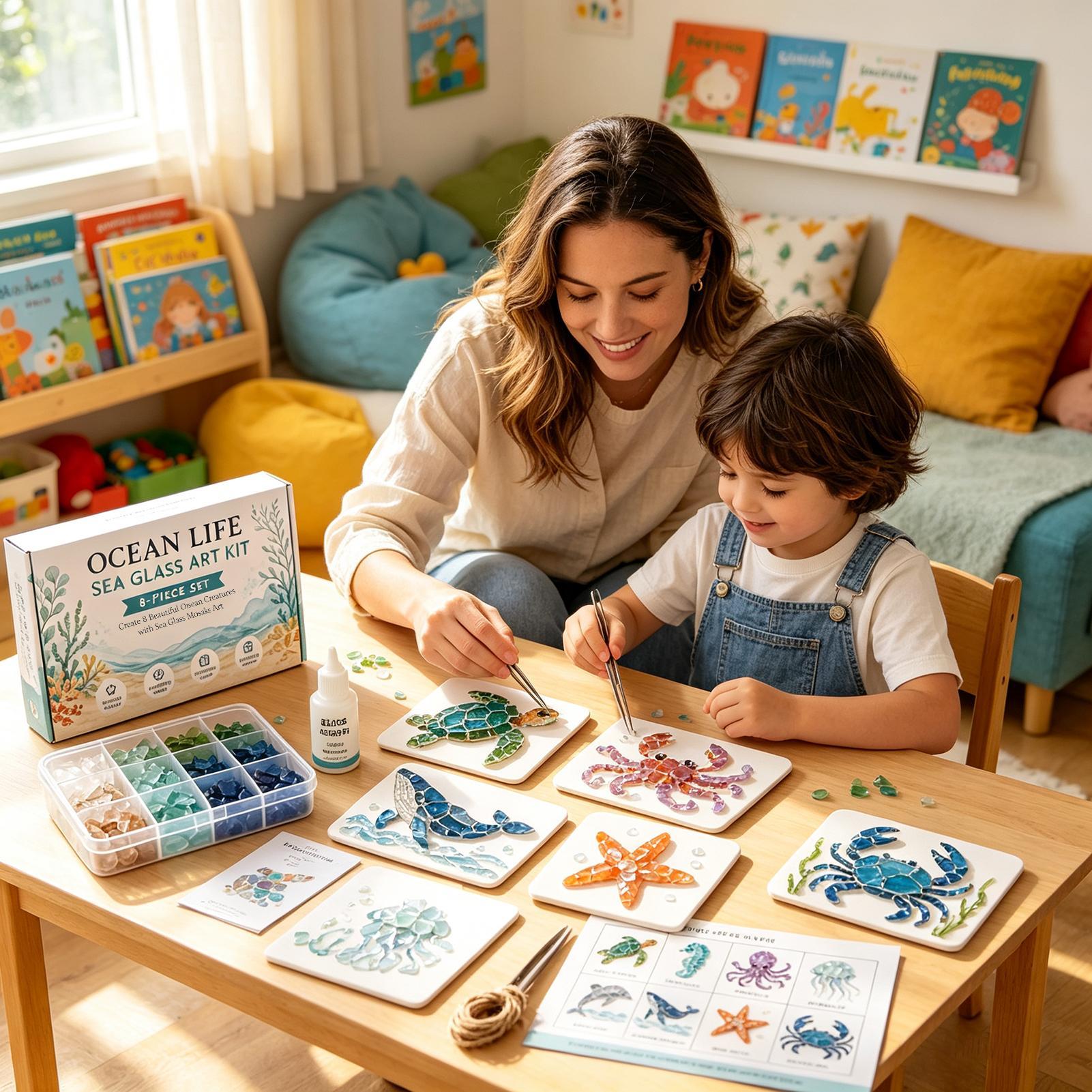 Tuinbloemen Mozaïek Kunst DIY  - Art Craft Kits For Adults recensie en prijs