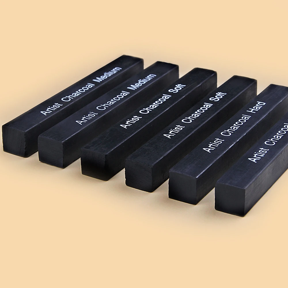 6 stks Schets Houtskool Bars S - Sketching Charcoal Set recensie en prijs
