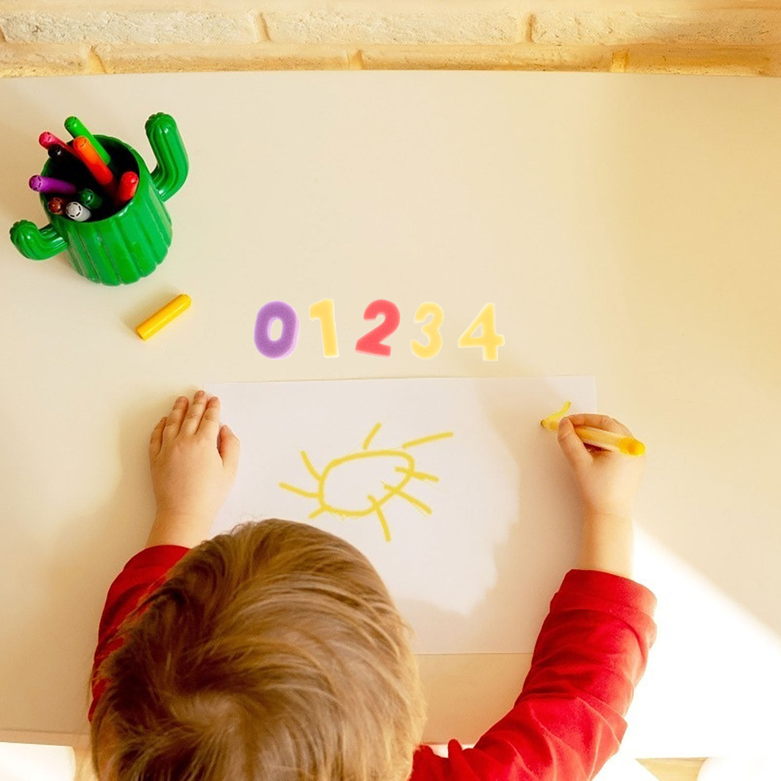 1Set Kinderen Spons Stempelset - Art Craft Number recensie en prijs