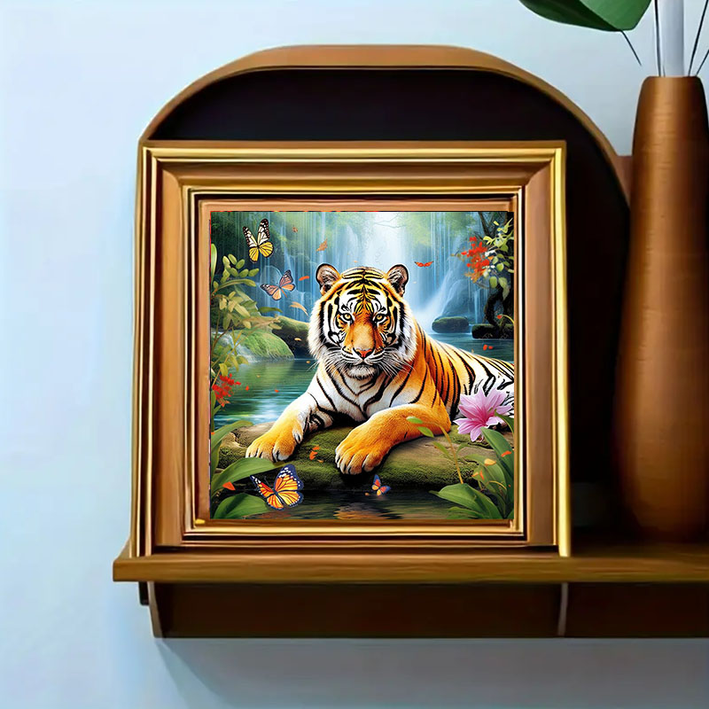 1 set Tiger King Diamond Paint - Art Craft Adult recensie en prijs