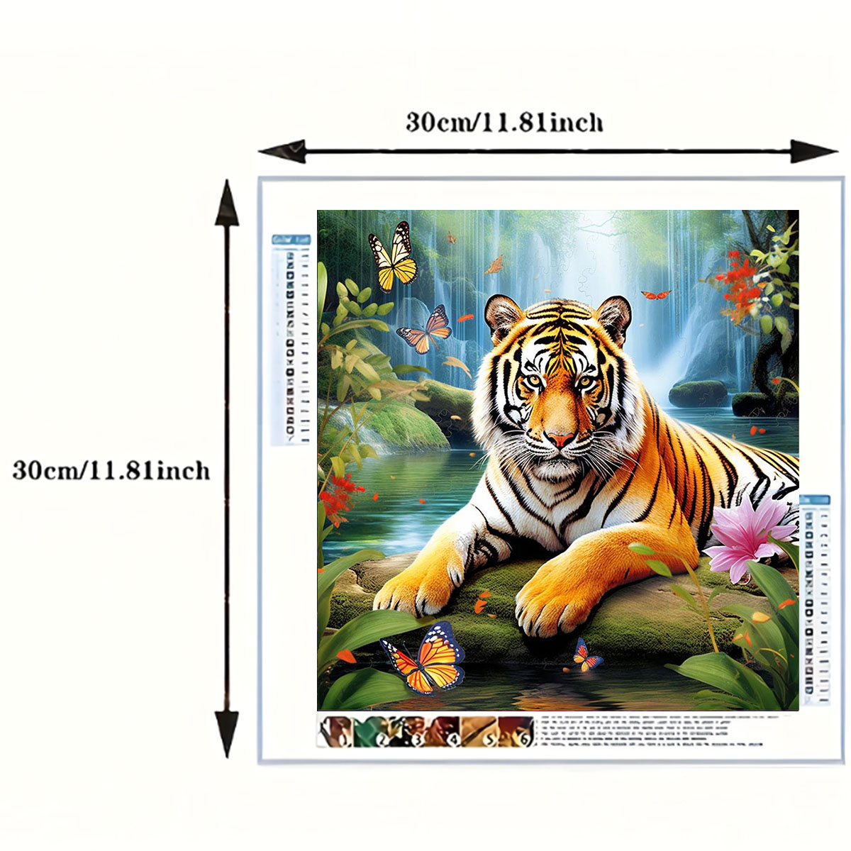 1 set Tiger King Diamond Paint - Art Craft Adult recensie en prijs