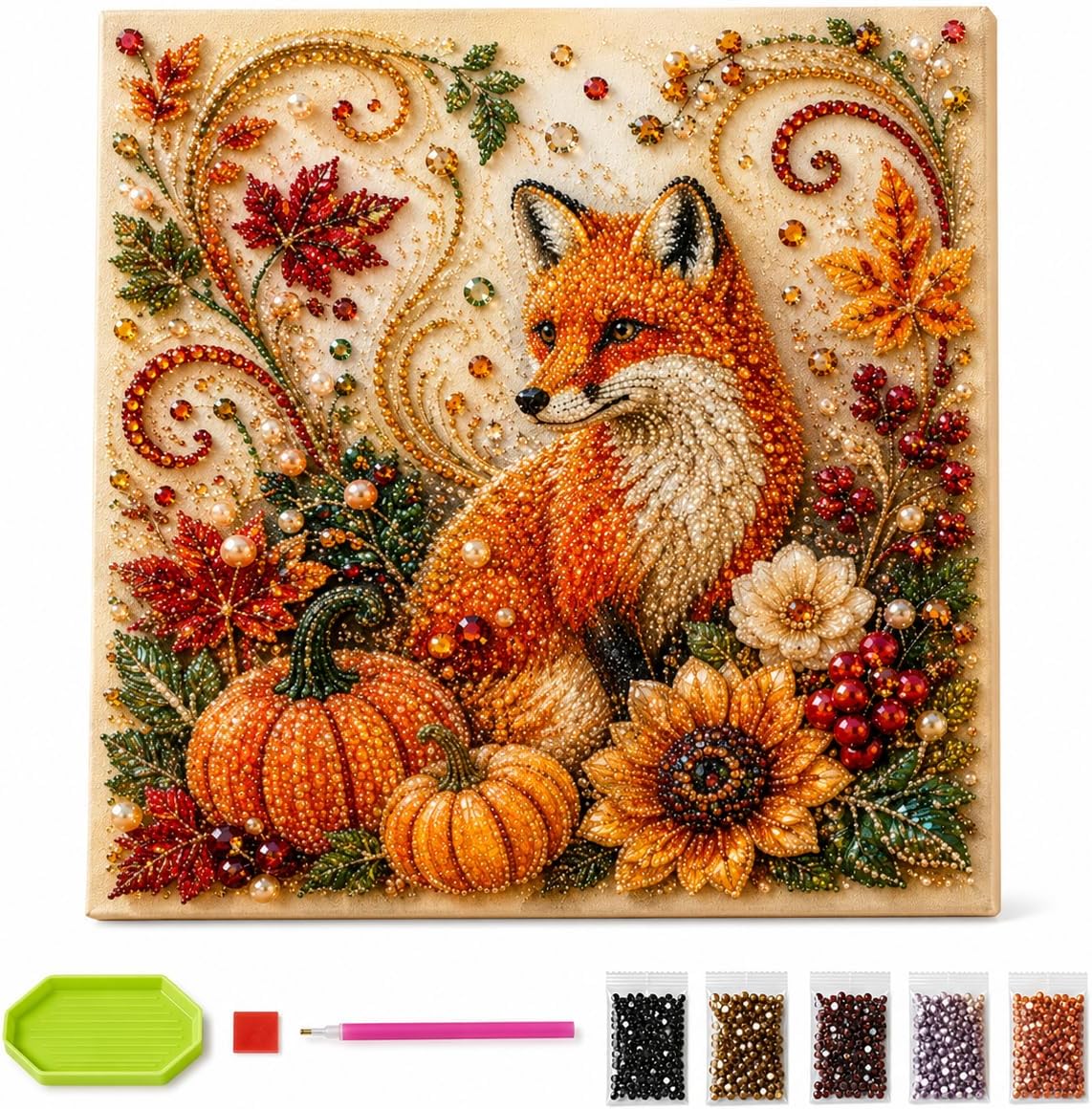Herfst Diamant Parel Schilderk - Art Craft Flower recensie en prijs