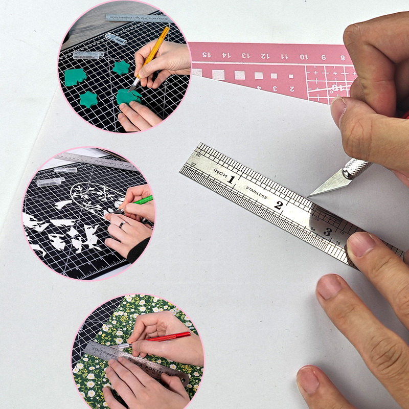 A4 PVC handsnijmatset, kunstge - Art Craft Knife recensie en prijs
