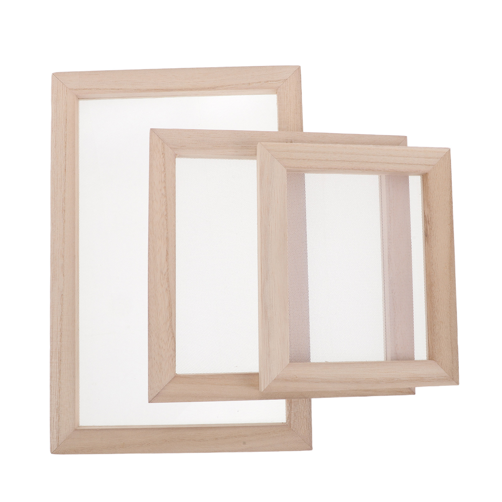 3-delige houten papiermaakfram - Art Craft Flower recensie en prijs