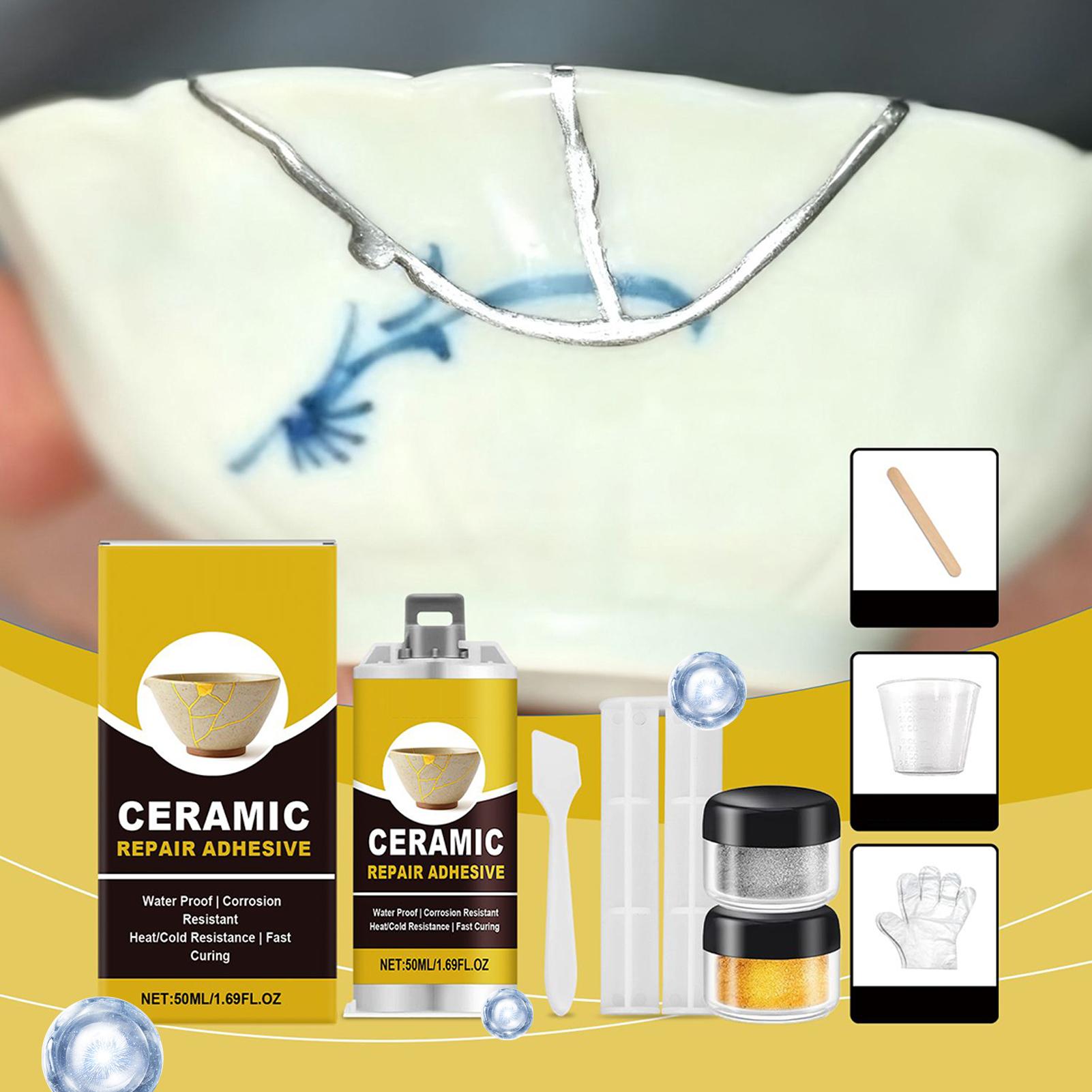 Kintsugi Reparatieset Gouden K - Art Craft Workshop recensie en prijs