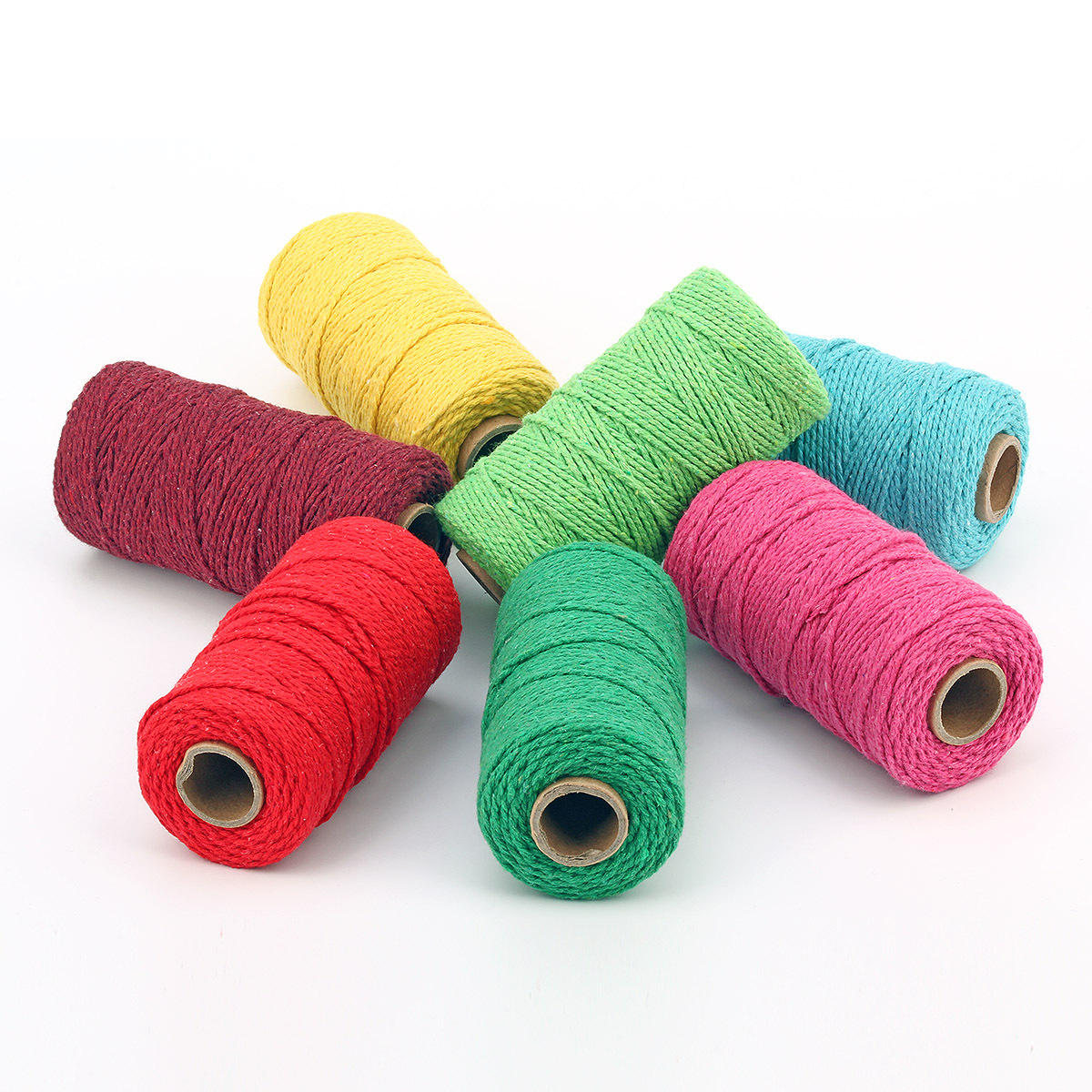 2mm touw gedraaid koord 100m k - Macrame Cord Cotton recensie en prijs