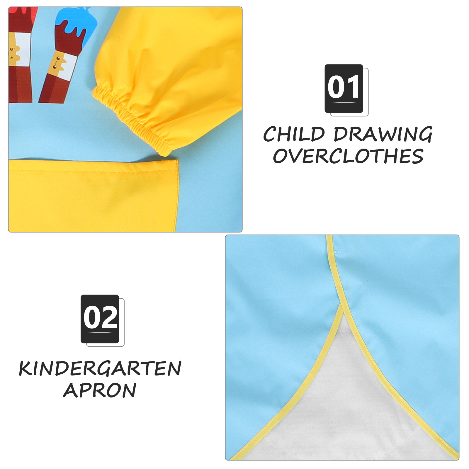 Waterdichte lange mouwen schil - Art Craft Activities For Preschoolers recensie en prijs
