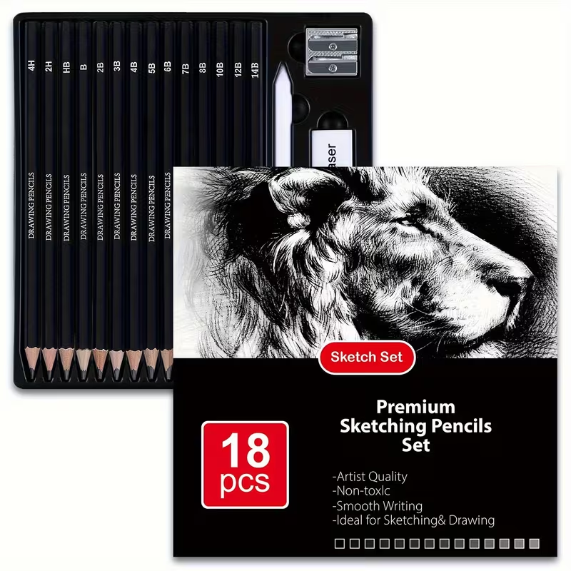 Brutfuner 18/29 Pro profession - Sketching Charcoal Set recensie en prijs