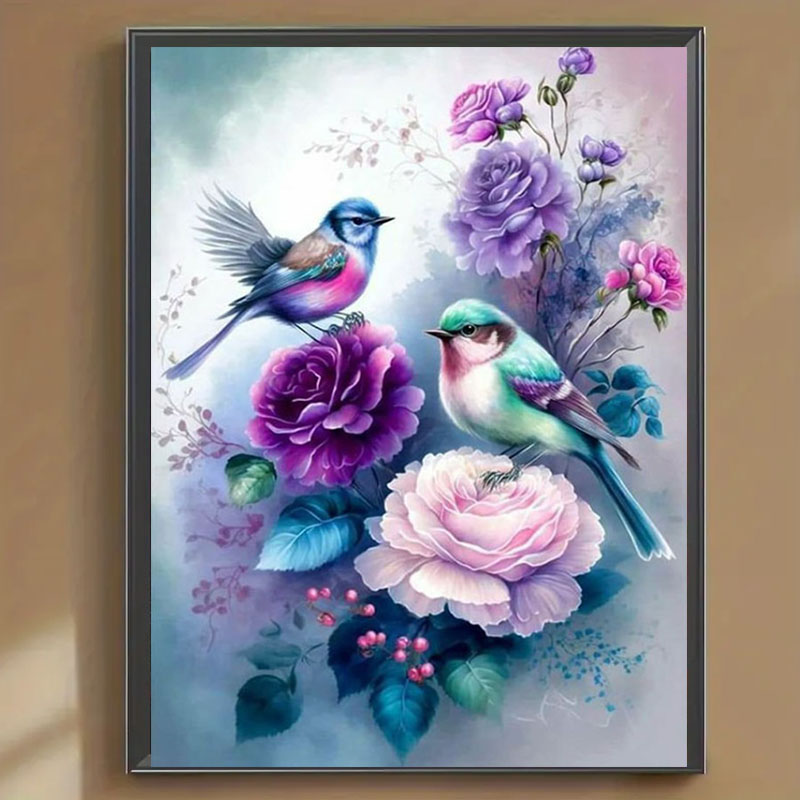 1 set diamant schilderij met v - Art Craft Flower recensie en prijs