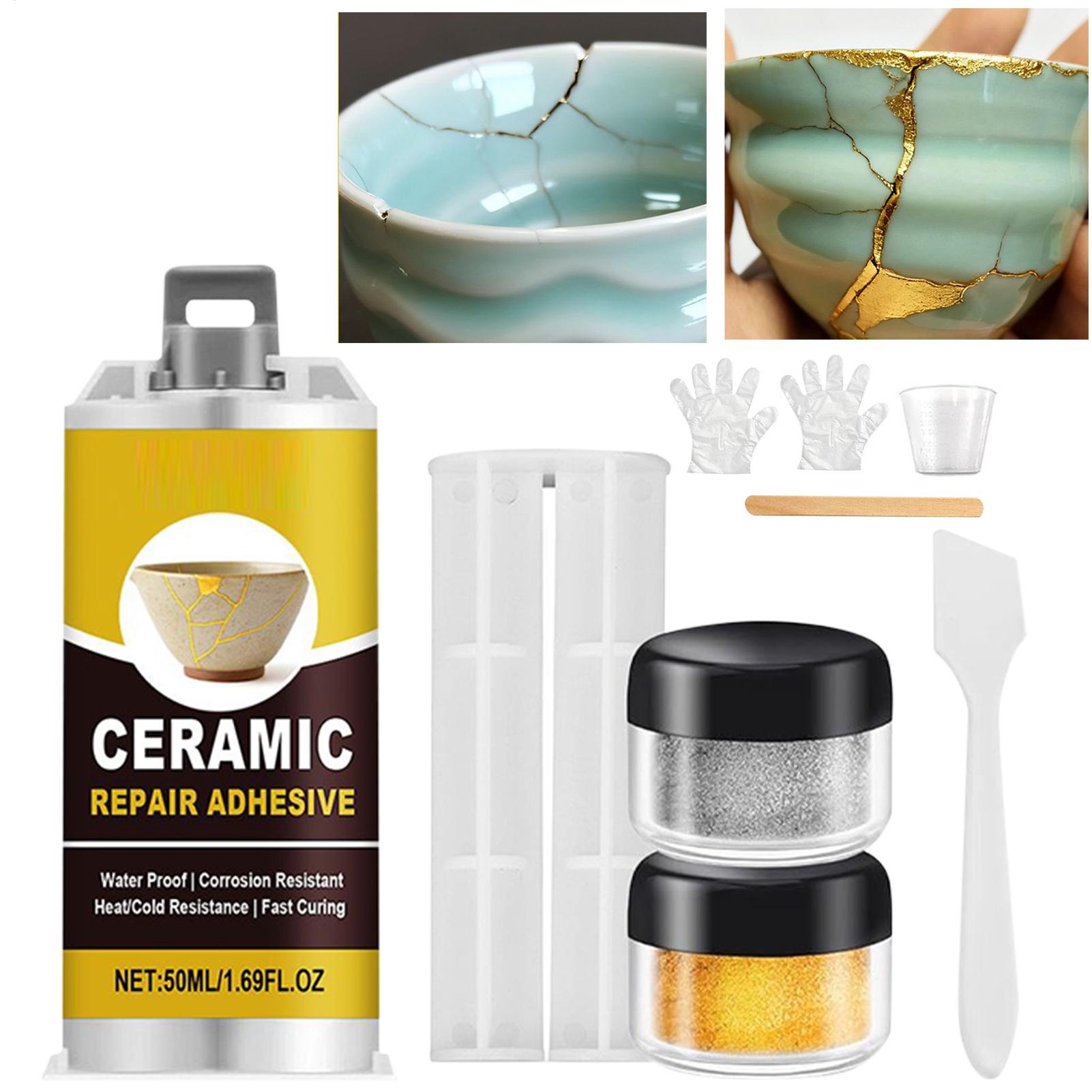 Kintsugi reparatieset gouden k - Art Craft Workshop recensie en prijs