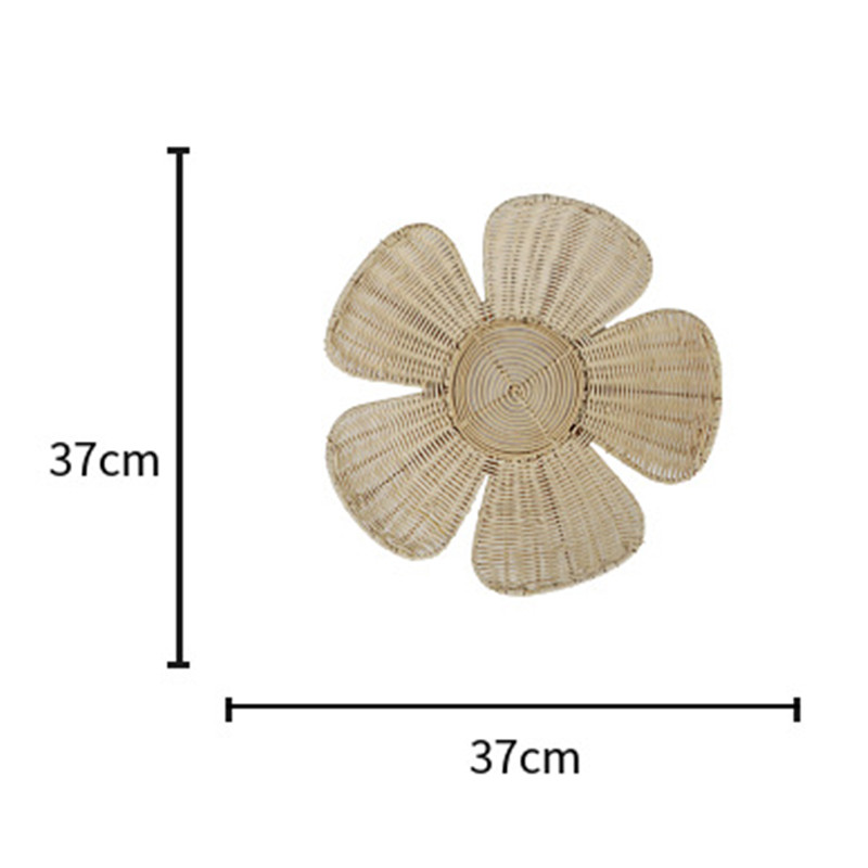Nordic Geweven Rotan Bloem Muu - Art Craft Flower recensie en prijs