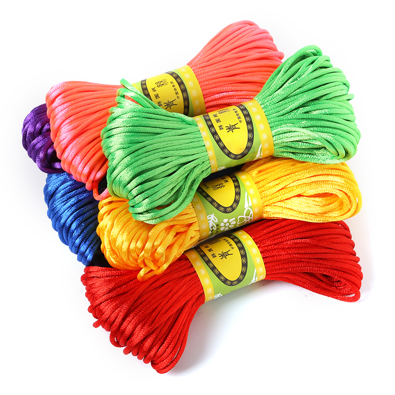 2Mm 20Meter Zacht Satijn Ratta - Macrame Cord Cotton recensie en prijs