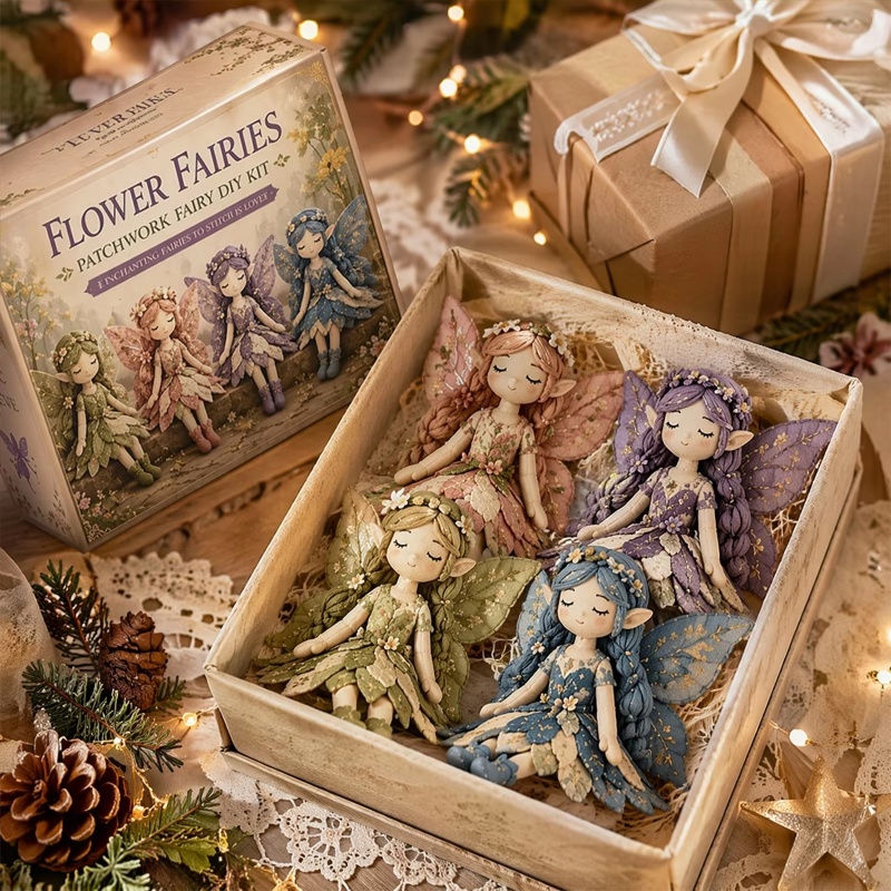 Feestelijke Patchwork Naaiset  - Art Craft Flower recensie en prijs