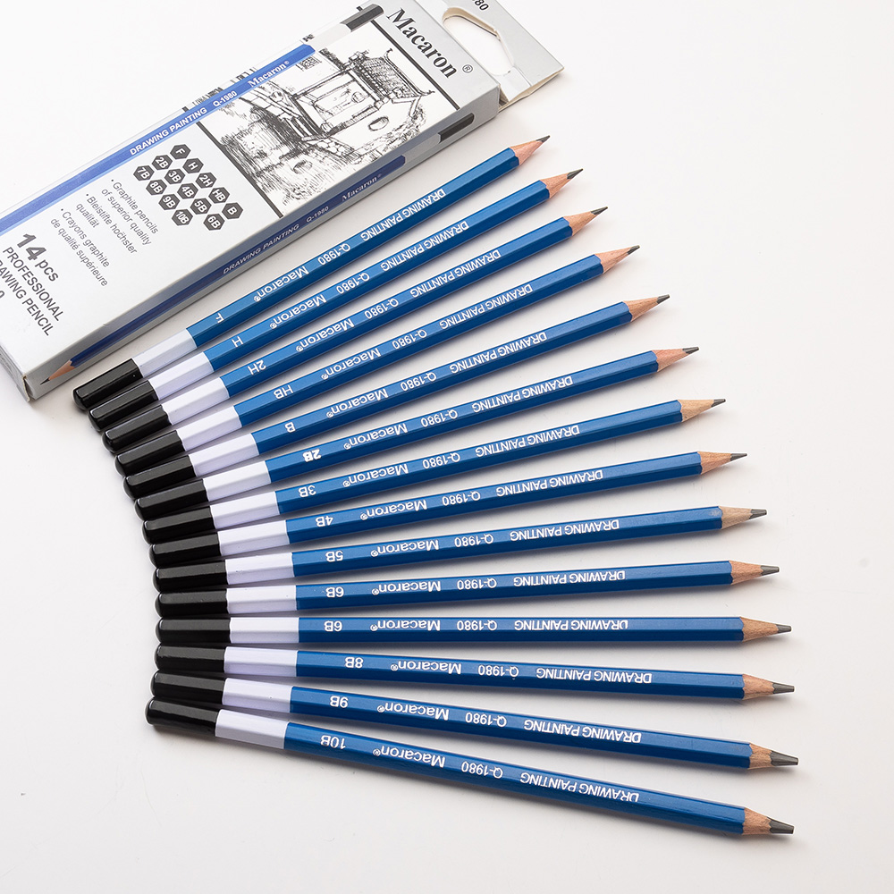14 Stuks Professionele Schets  - Sketching Charcoal Set recensie en prijs