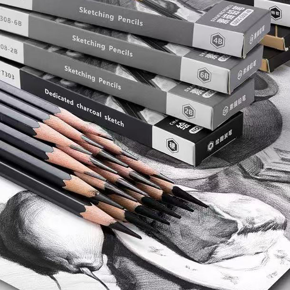 12 stuks schetspotloden voor s - Sketching Charcoal Set recensie en prijs