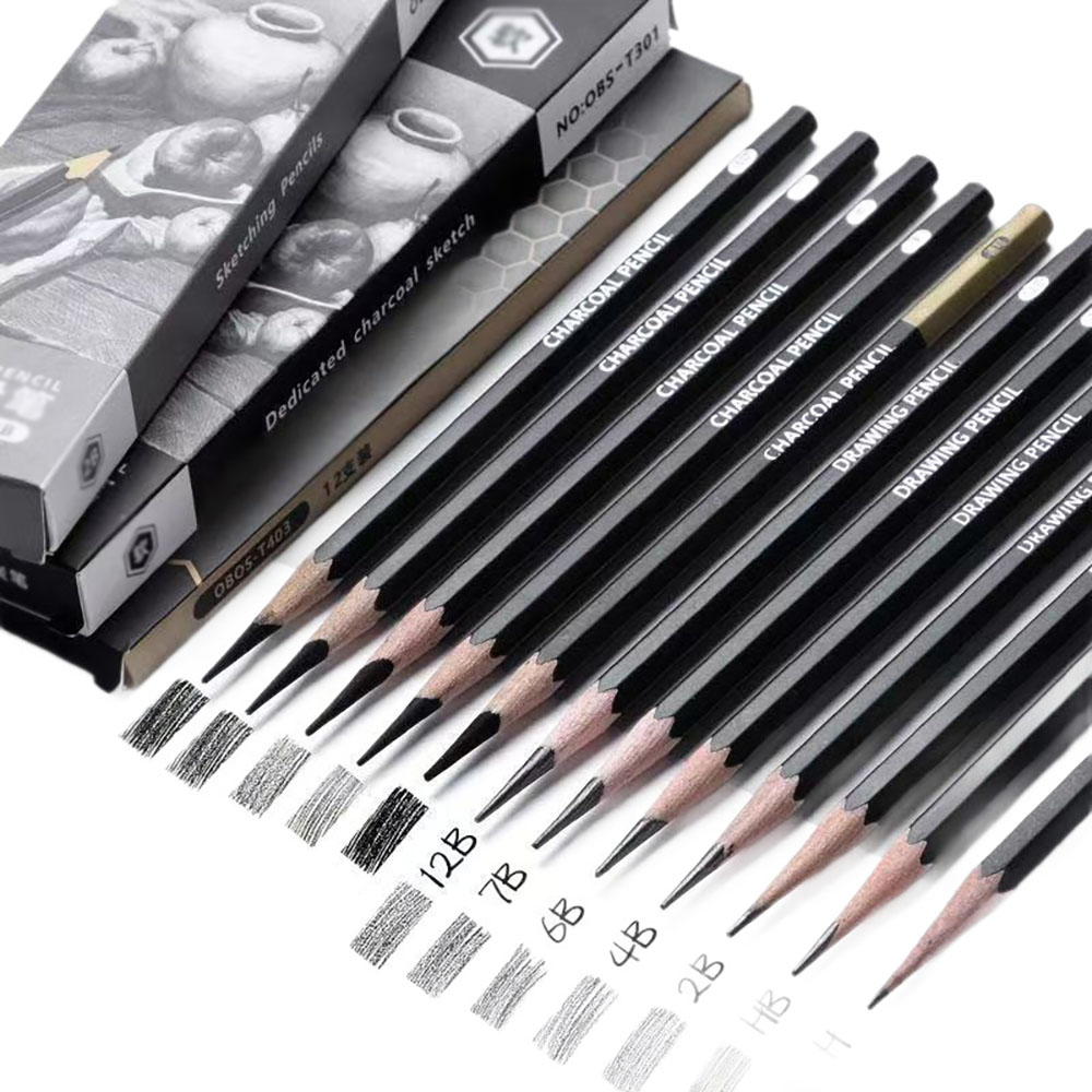 12 stuks schetspotloden voor s - Sketching Charcoal Set recensie en prijs