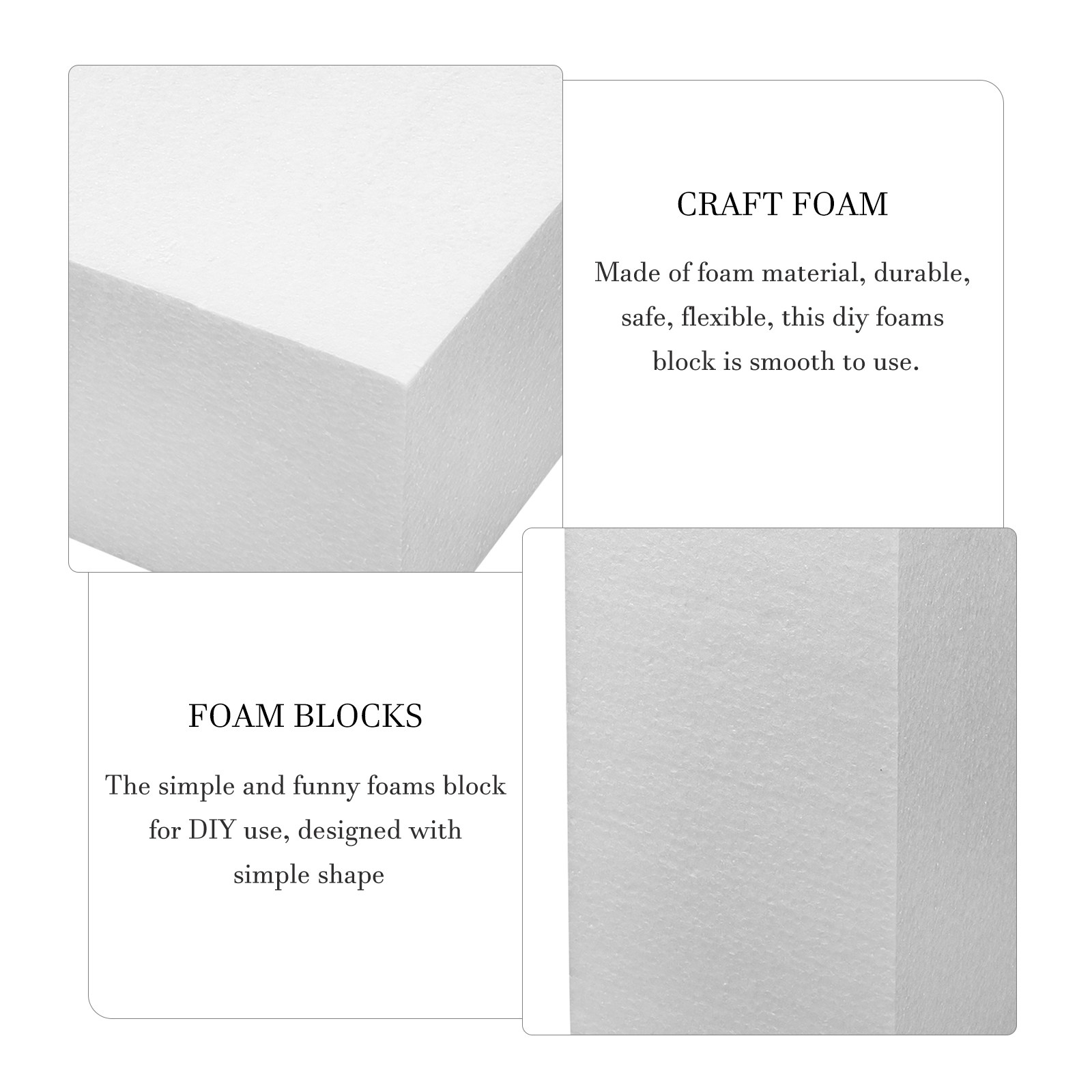 Witte knutselschuimblokken voo - Art Craft Flower recensie en prijs