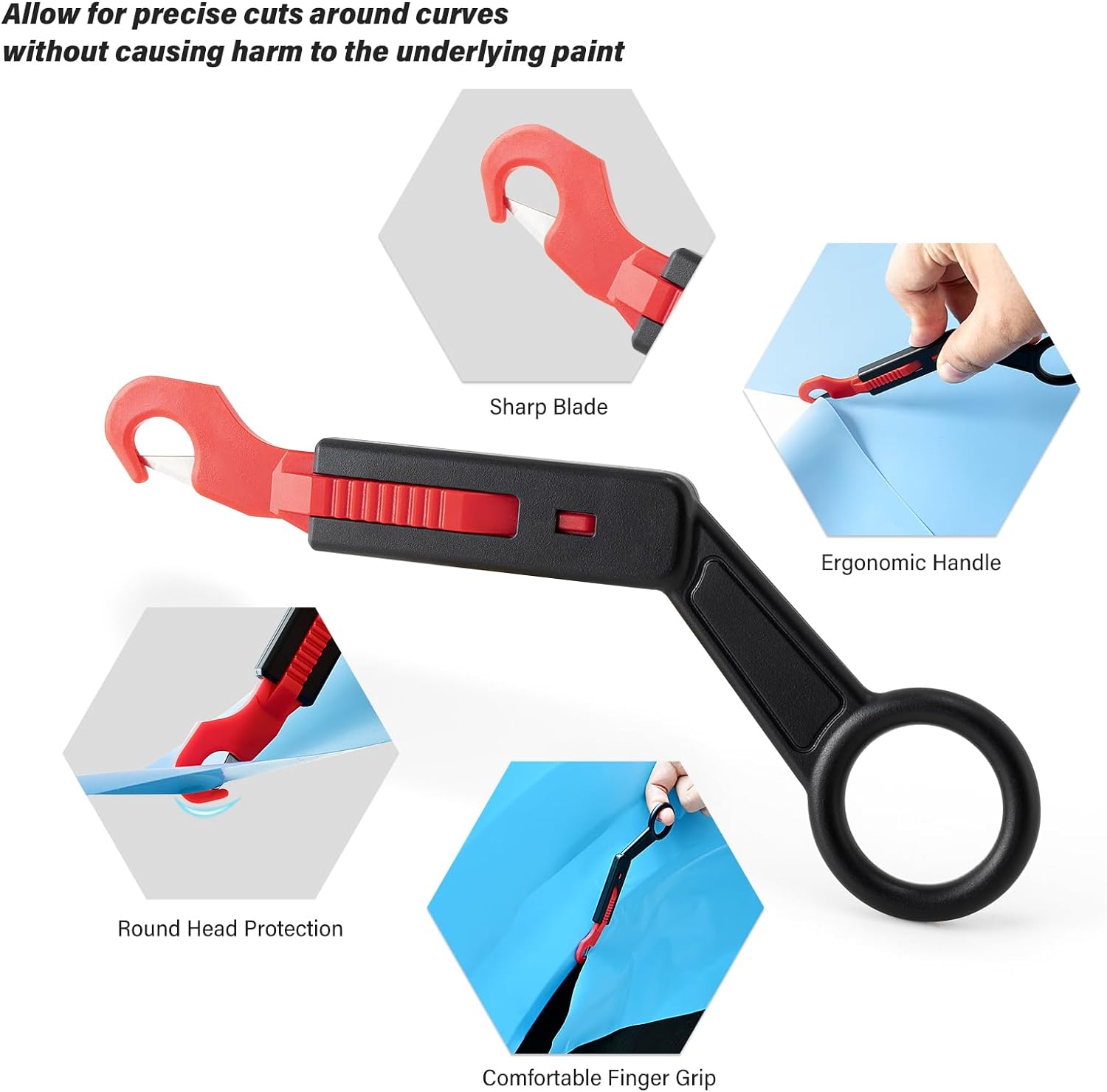 Ehdis 2Pcs Safety Guard Cutter - Art Craft Knife recensie en prijs
