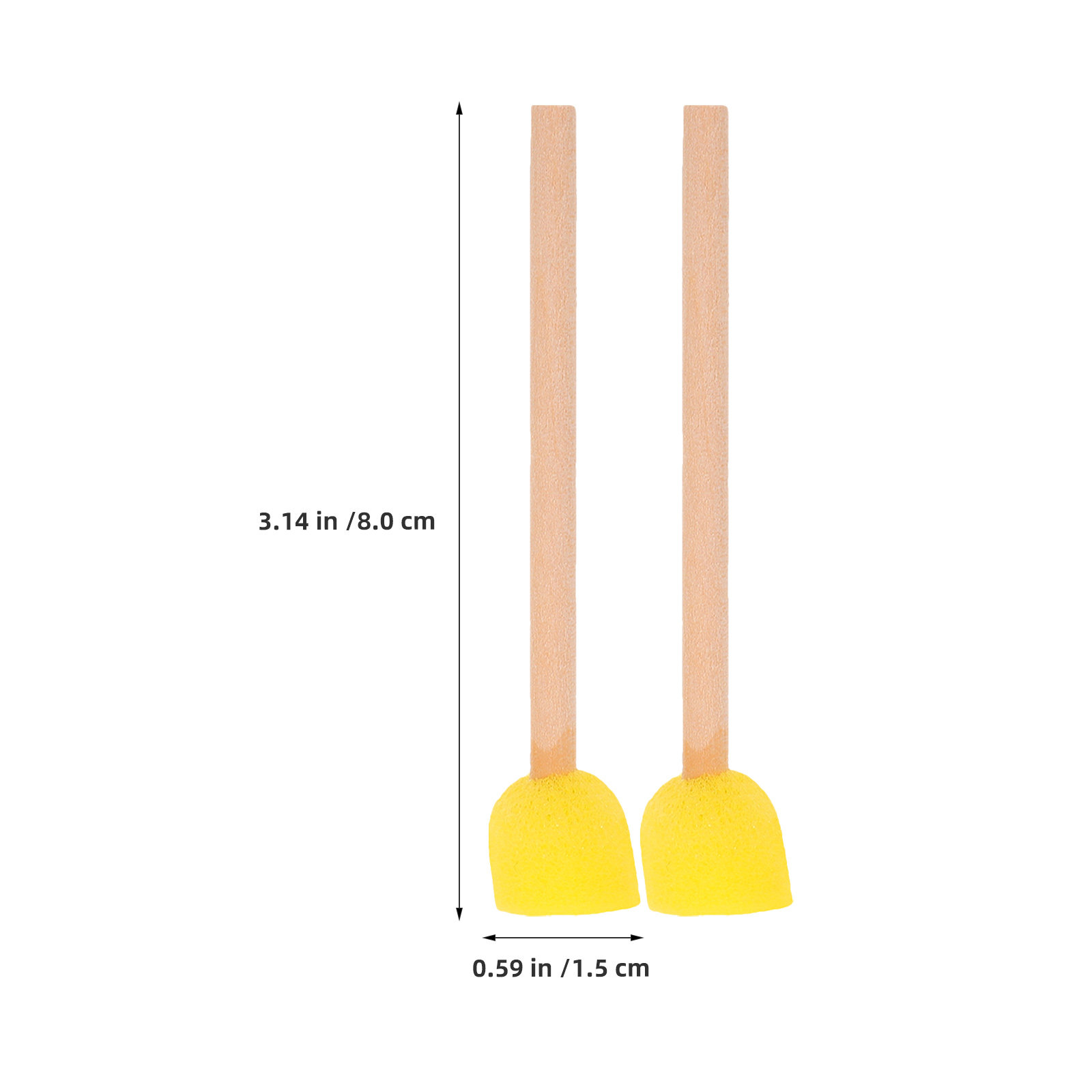 80 stuks ronde sponsverfkwaste - Art Craft For Preschoolers recensie en prijs