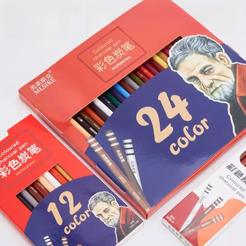 MLSIKE Kleur Houtskool Potlode - Sketching Charcoal Set recensie en prijs