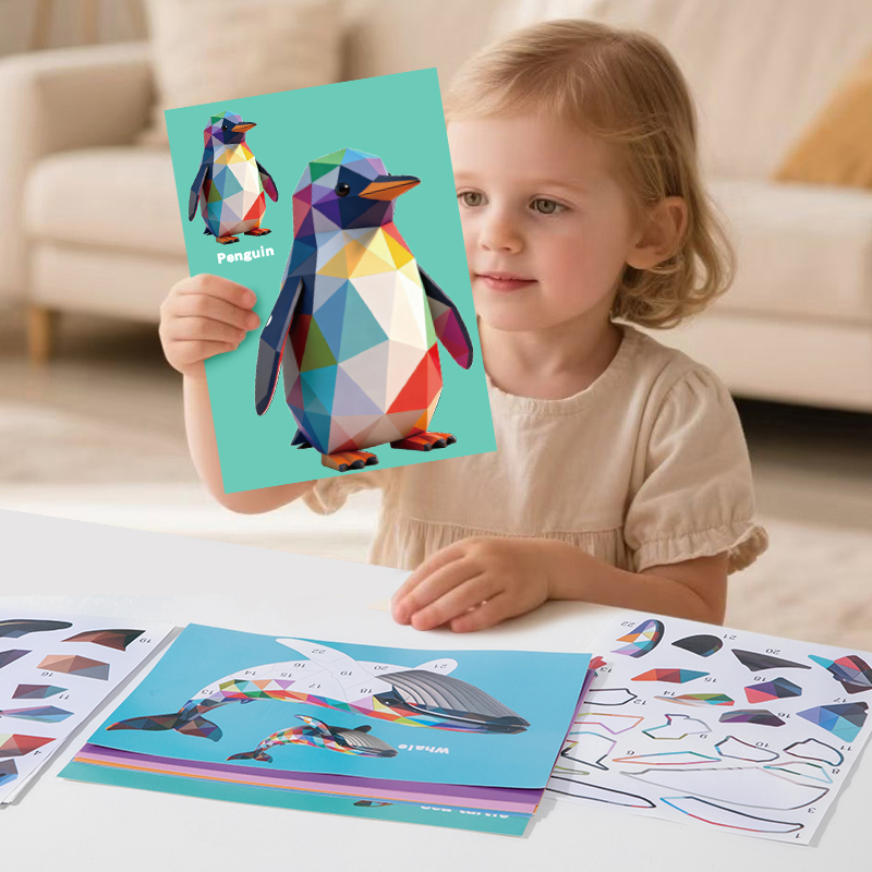 Educatieve geometrie dieren st - Art Craft For Preschoolers recensie en prijs