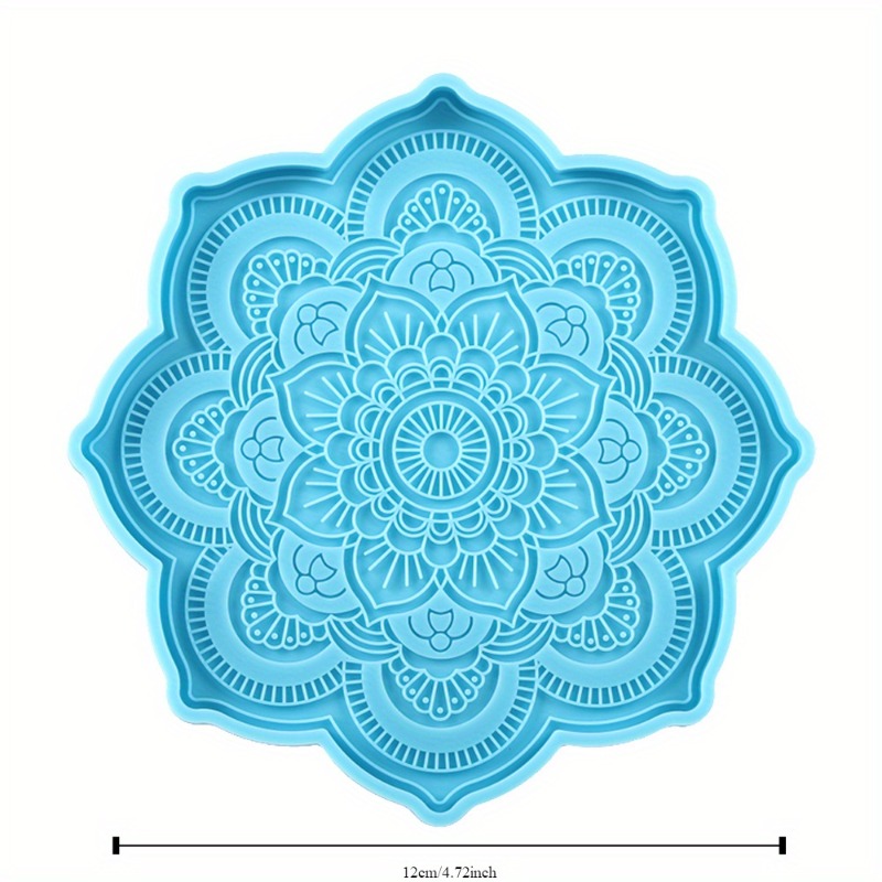 Mandala Coaster Siliconen Mal  - Art Craft Flower recensie en prijs