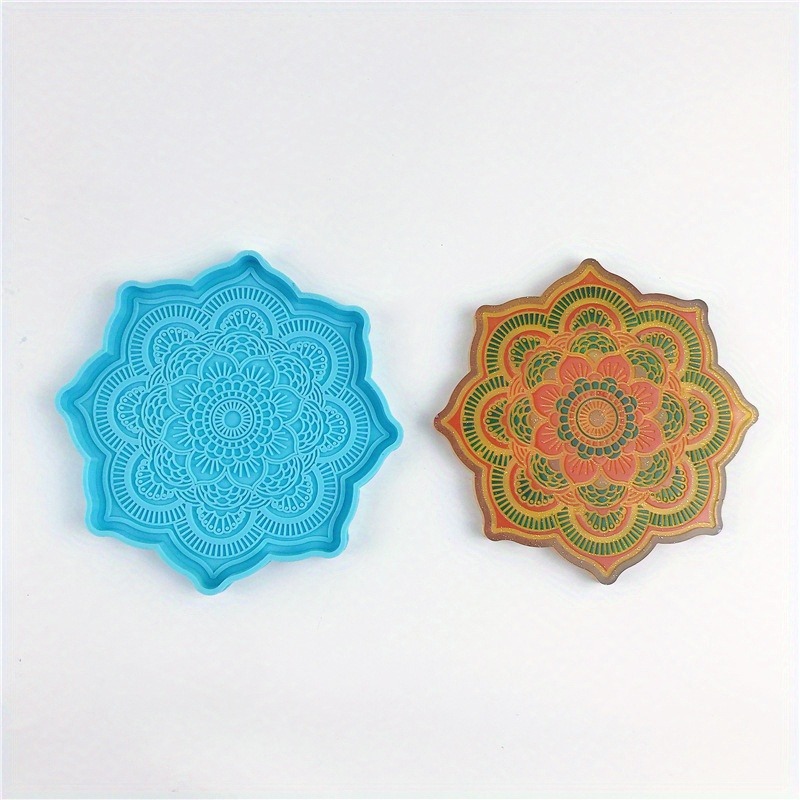 Mandala Coaster Siliconen Mal  - Art Craft Flower recensie en prijs