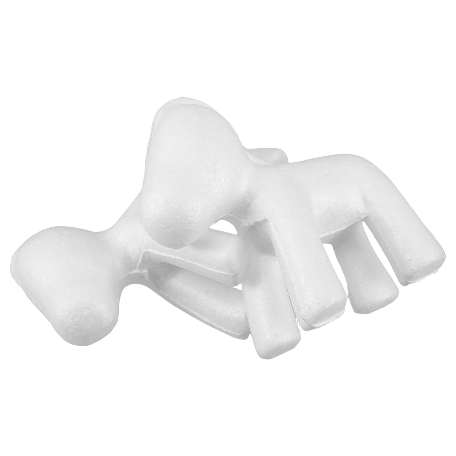2 stuks witte schuim-eenhoornv - Art Craft Flower recensie en prijs