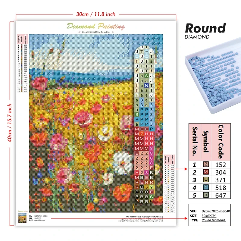 DIY 5D Diamant Schilderij, Day - Art Craft Hobbies recensie en prijs