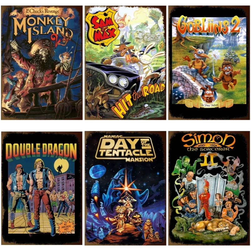 80s klassieke videogame metale - Art Craft Video recensie en prijs