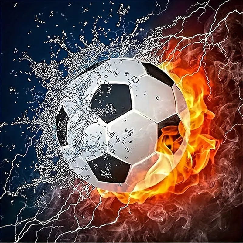 Een set voetbal-diamantschilde - Art Craft Adult recensie en prijs