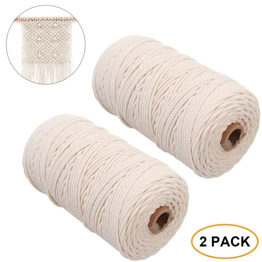 Macrame Touw 2mm 200M Natuurli - Macrame Cord Cotton recensie en prijs
