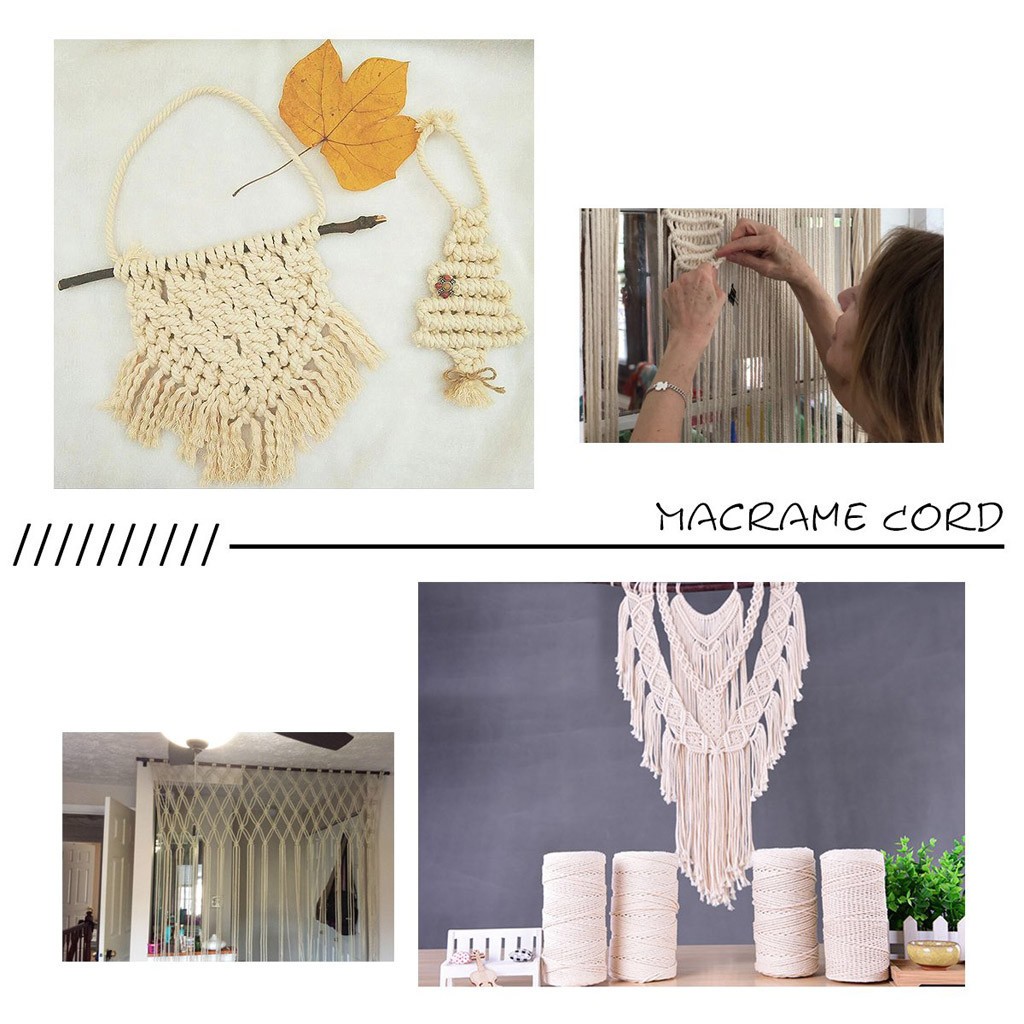 Macrame Touw 2mm 200M Natuurli - Macrame Cord Cotton recensie en prijs