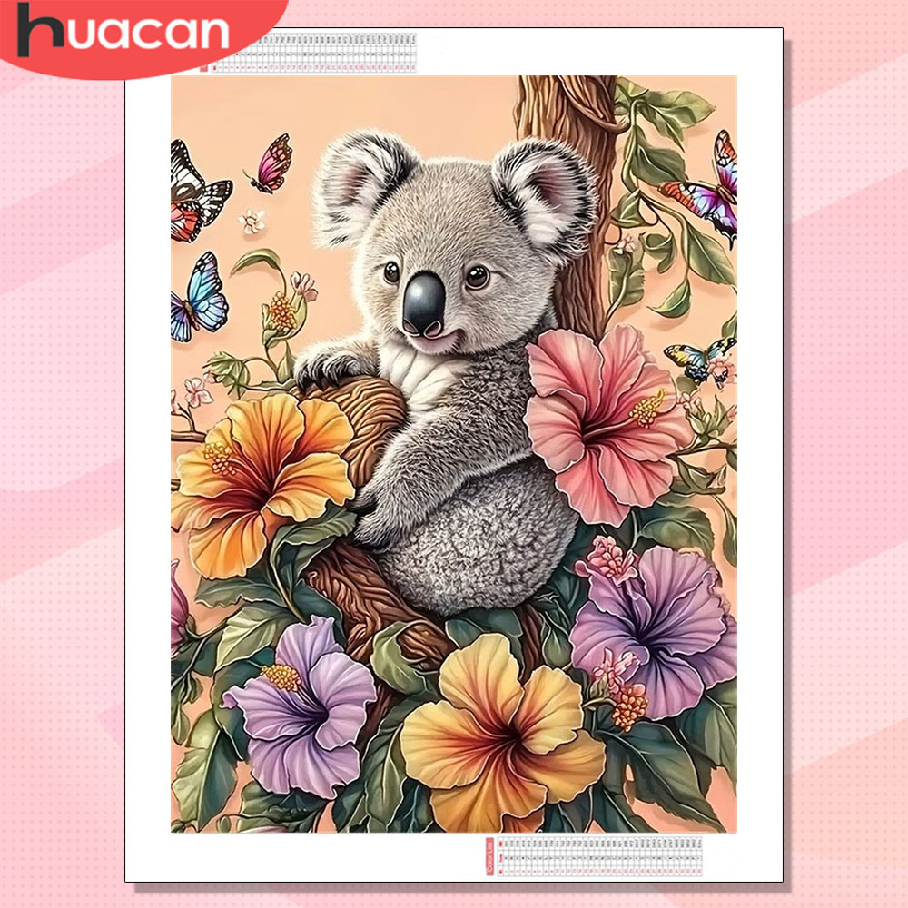 HUACAN Diamond Art Koala Anima - Art Craft Hobbies recensie en prijs