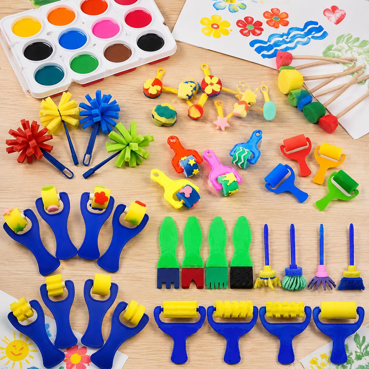 Bulkverf spons- en penseelbund - Art Craft Workshop recensie en prijs