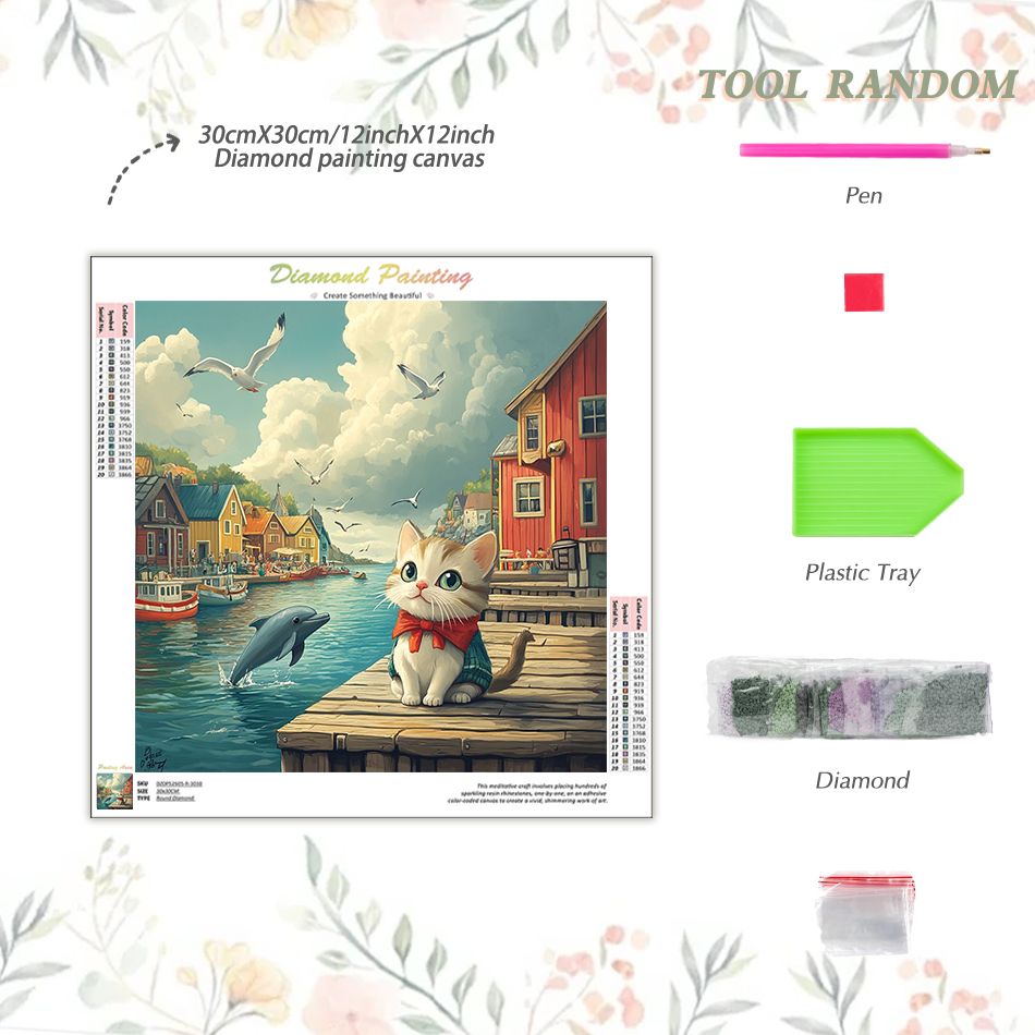 CHENISTORY Katten Diamant Schi - Art Craft Decoration Ideas recensie en prijs